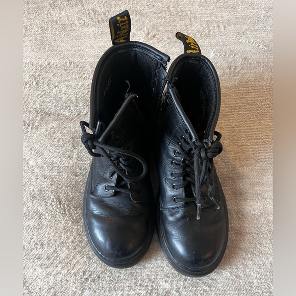 Girls' Big Kids' Dr. Martens 1460 Softy T Leather Lace-Up Boots US 3 UK 2 - Picture 5 of 5